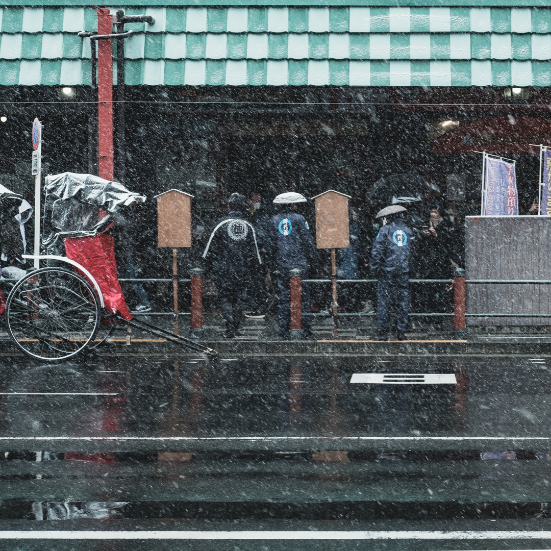 終い雪