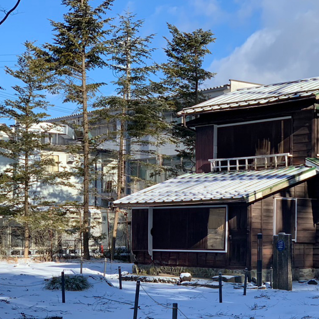 冬の軽井沢