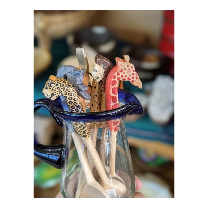 アニマルスプーンたち🦒🐆