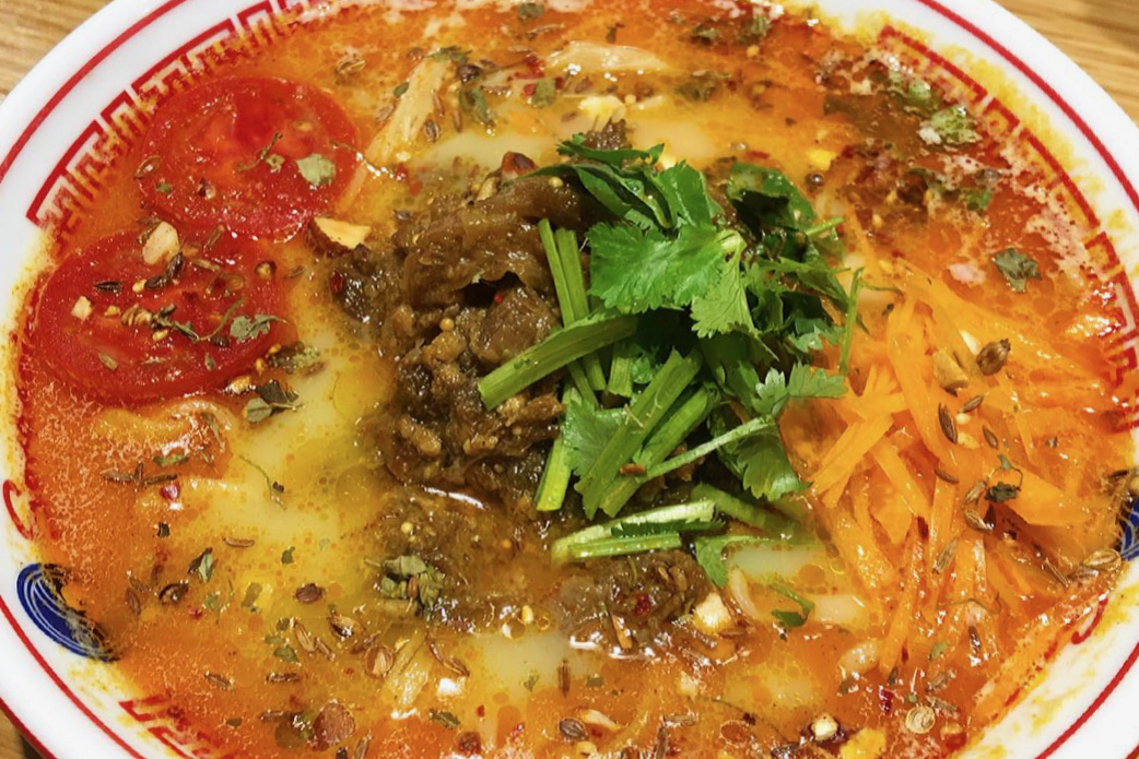 【ゲリラ販売】米沢牛の牛すじスパイスソバ