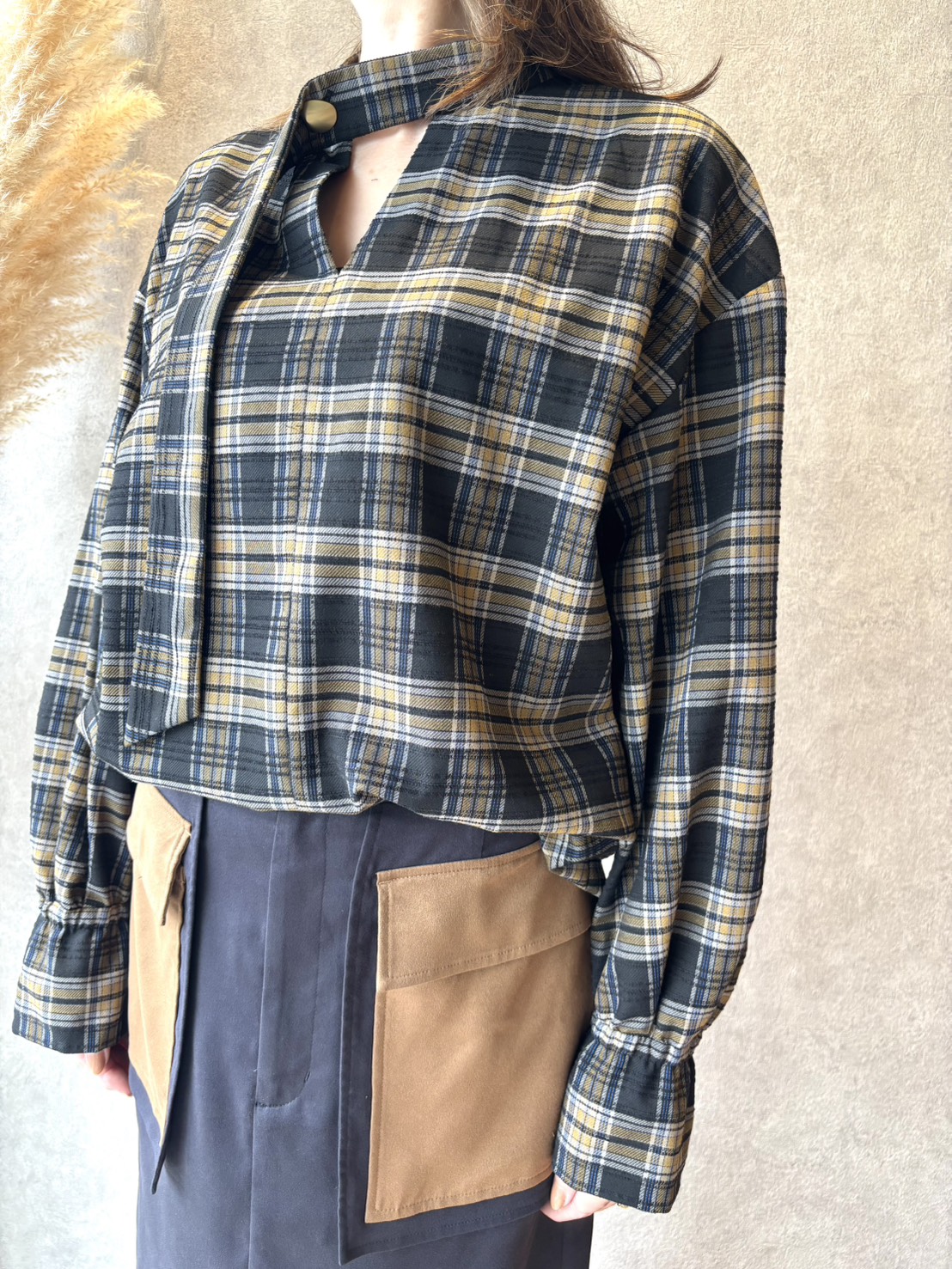 秋の装いに、少しだけ遊び心を。