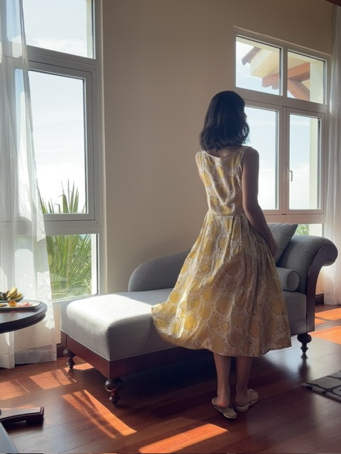 大人気のリバティ "Hello sunshine!" 追加しました！