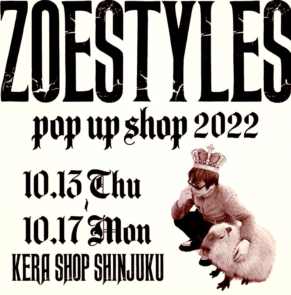 ZOESTYLES POP UP SHOP 2022