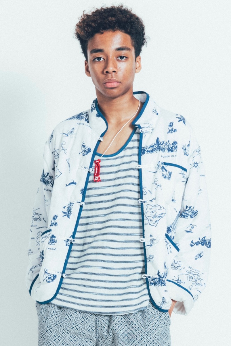 【"STORY" Back number 365】ALOHA CHINESE JACKET/中島