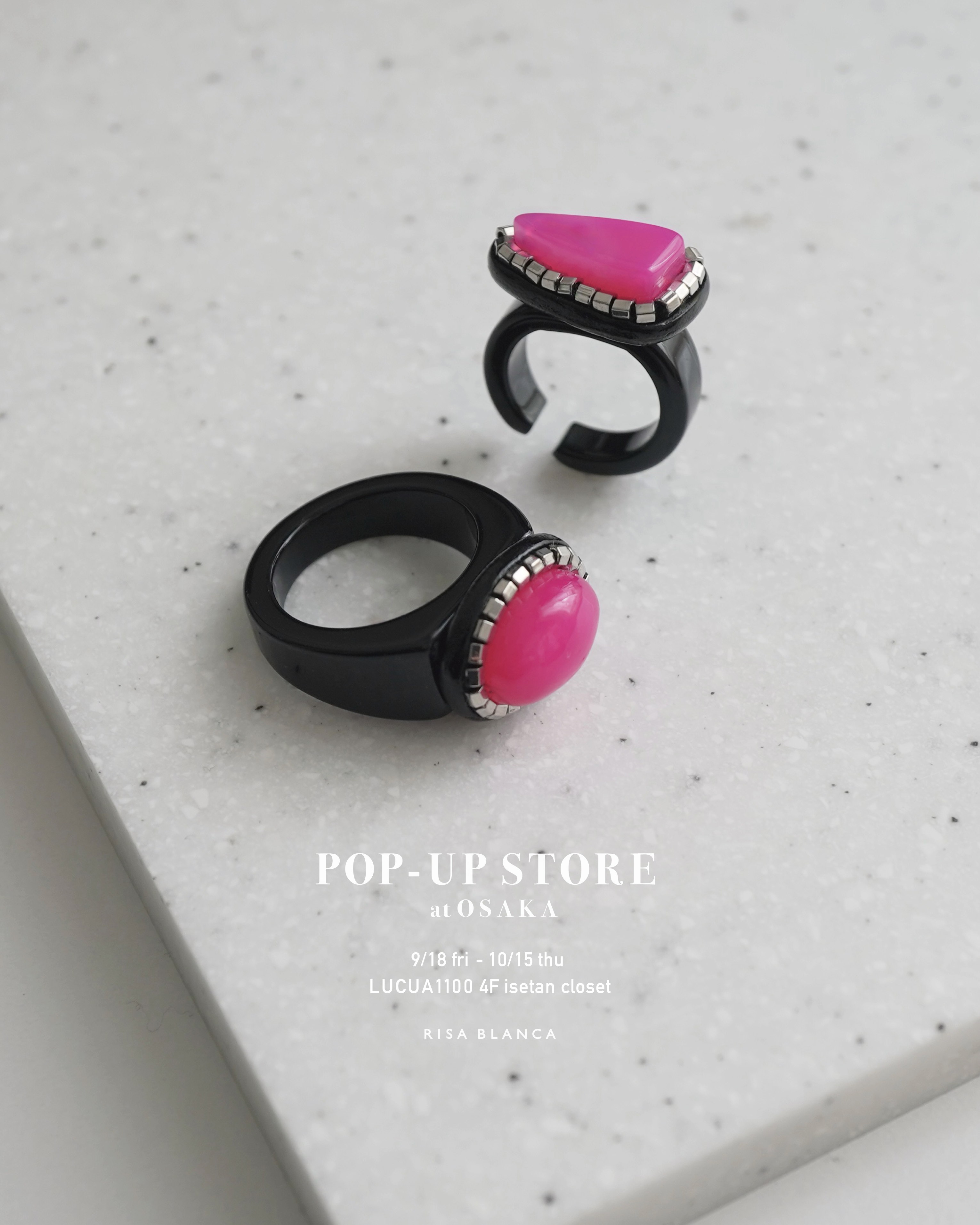 【大阪POP UP】9/18(金)〜10/15(木) ルクアイーレにて開催