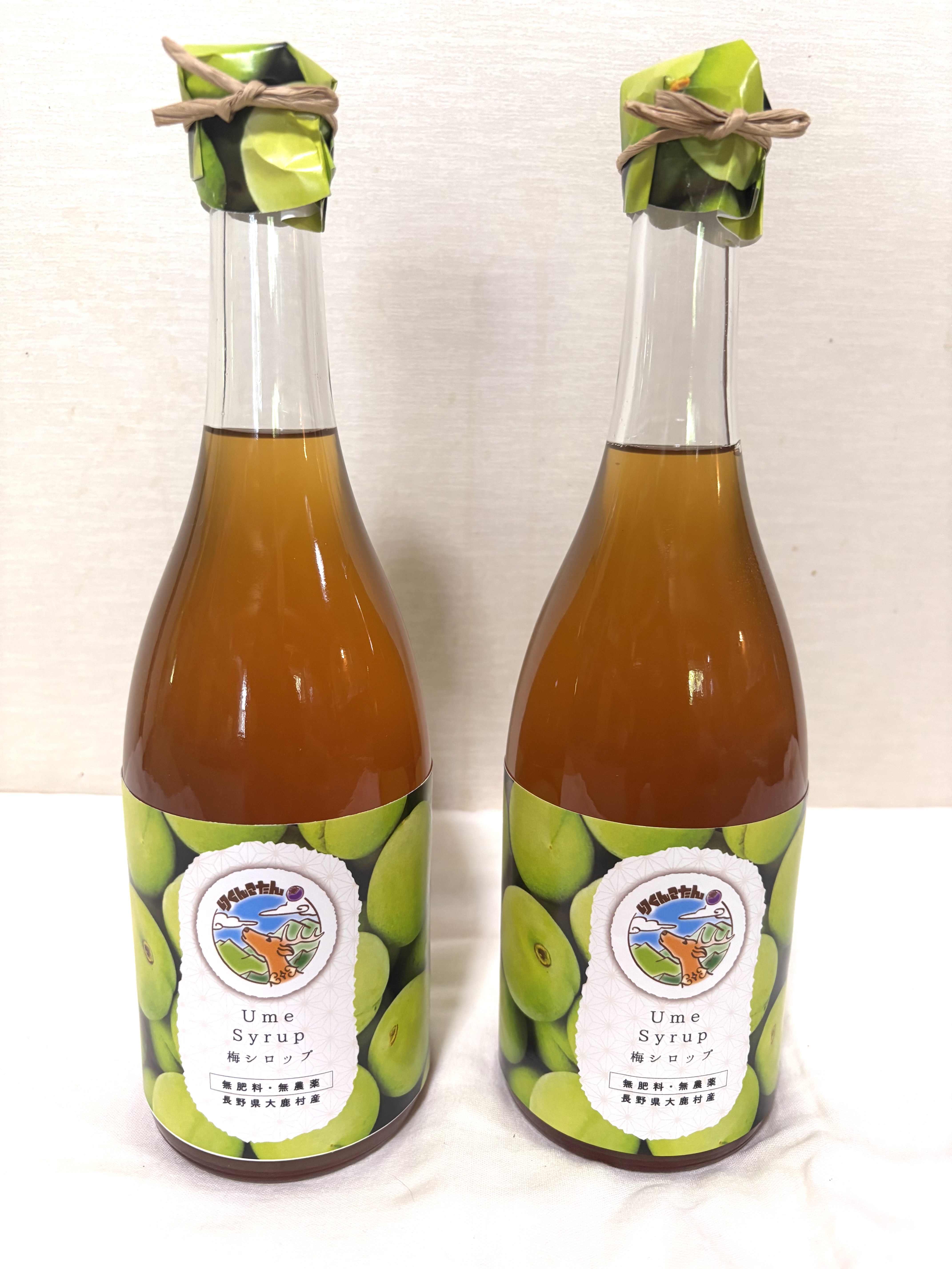 自然栽培9年目梅シロップの販売が始まりました❣️