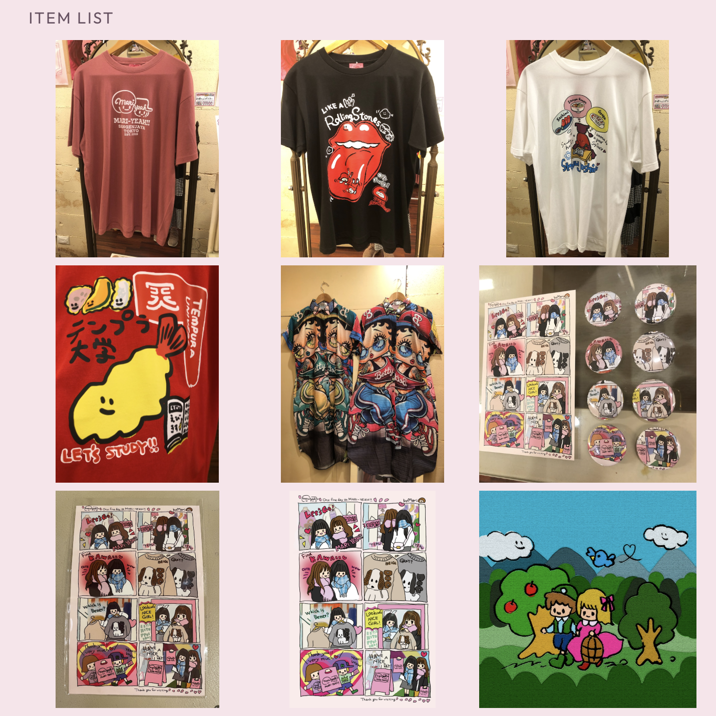 まり屋オリジナルグッズ新入荷！