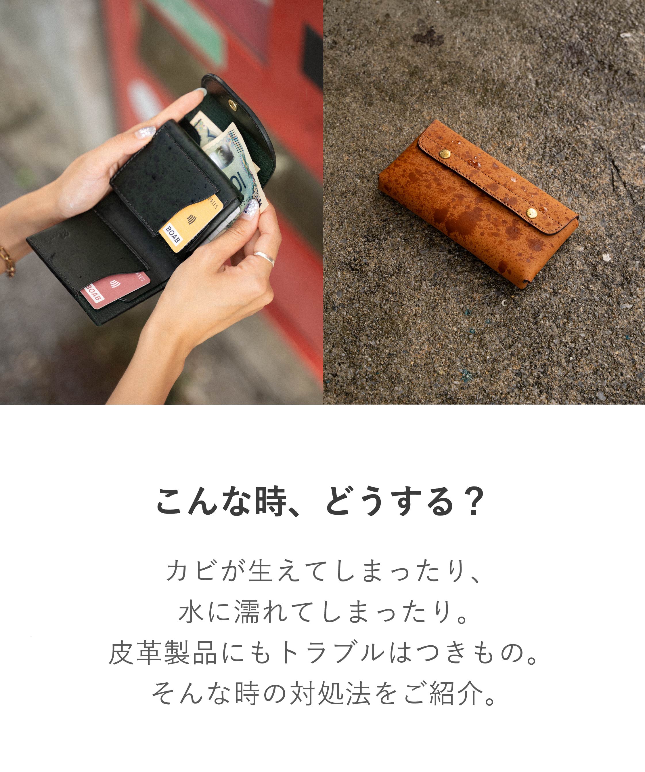 メンテナンス【カビ・水濡れ】