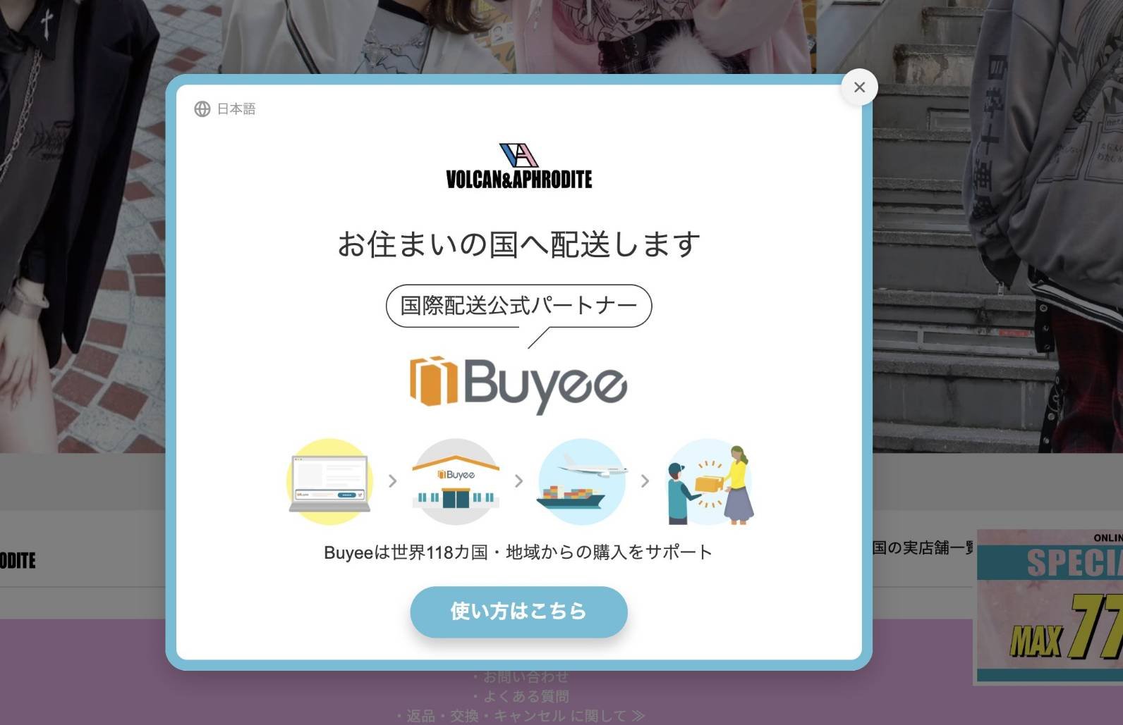 【海外発送について / International Shipping Information】