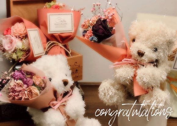 卒業・入学式にはお祝いのお花を！