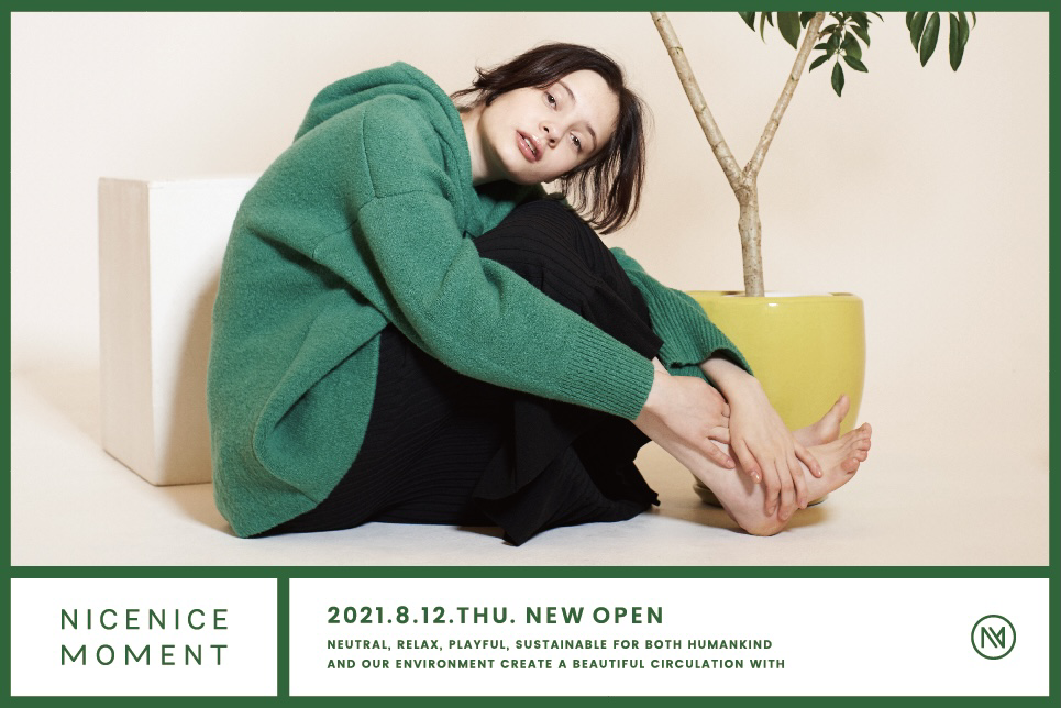 NICENICE MOMENT LUMINE SHINJUKU＆Online Store Open！