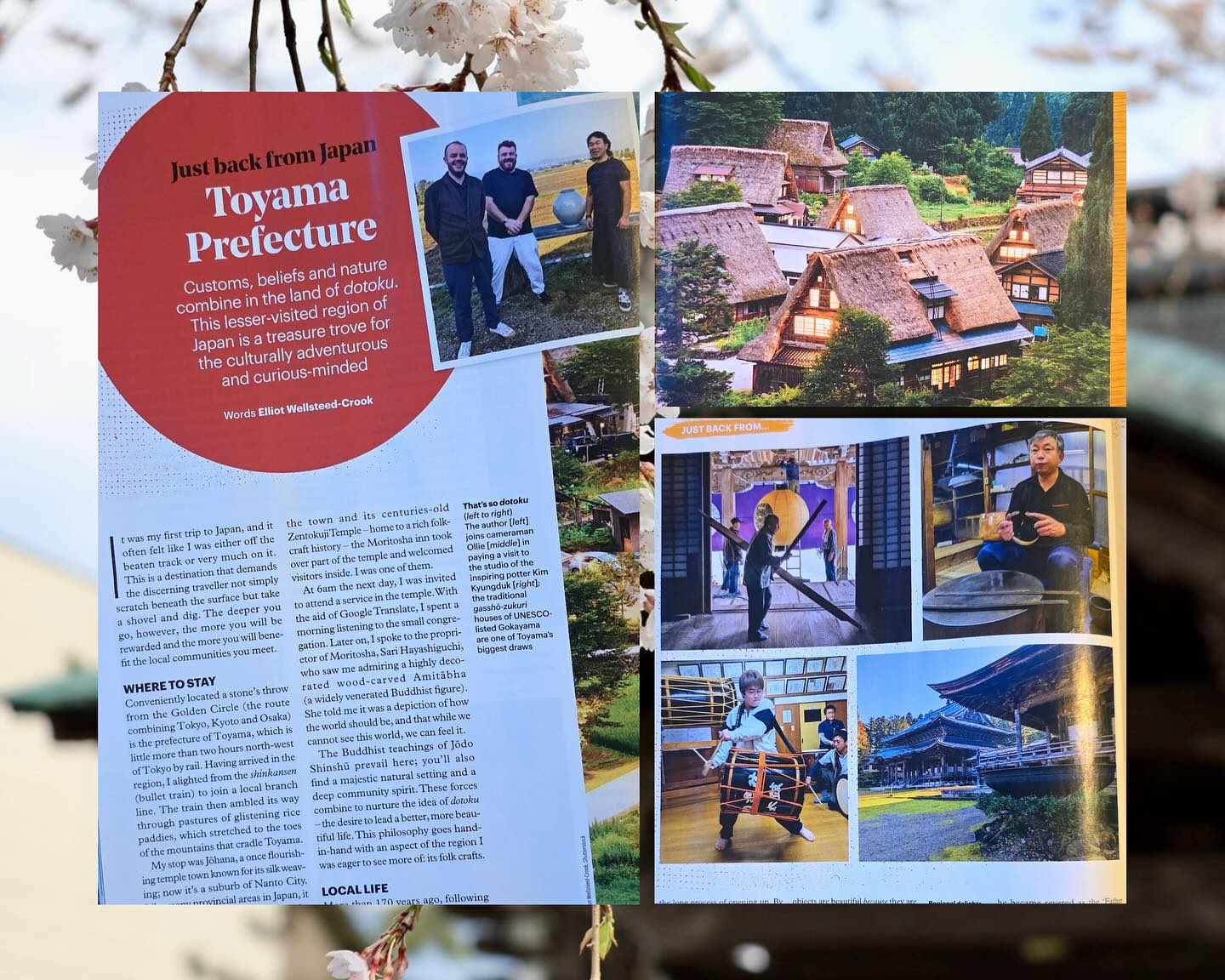 イギリスで最も長い歴史を持つ旅行雑誌『Wanderlust』にて、富山が特集されました！