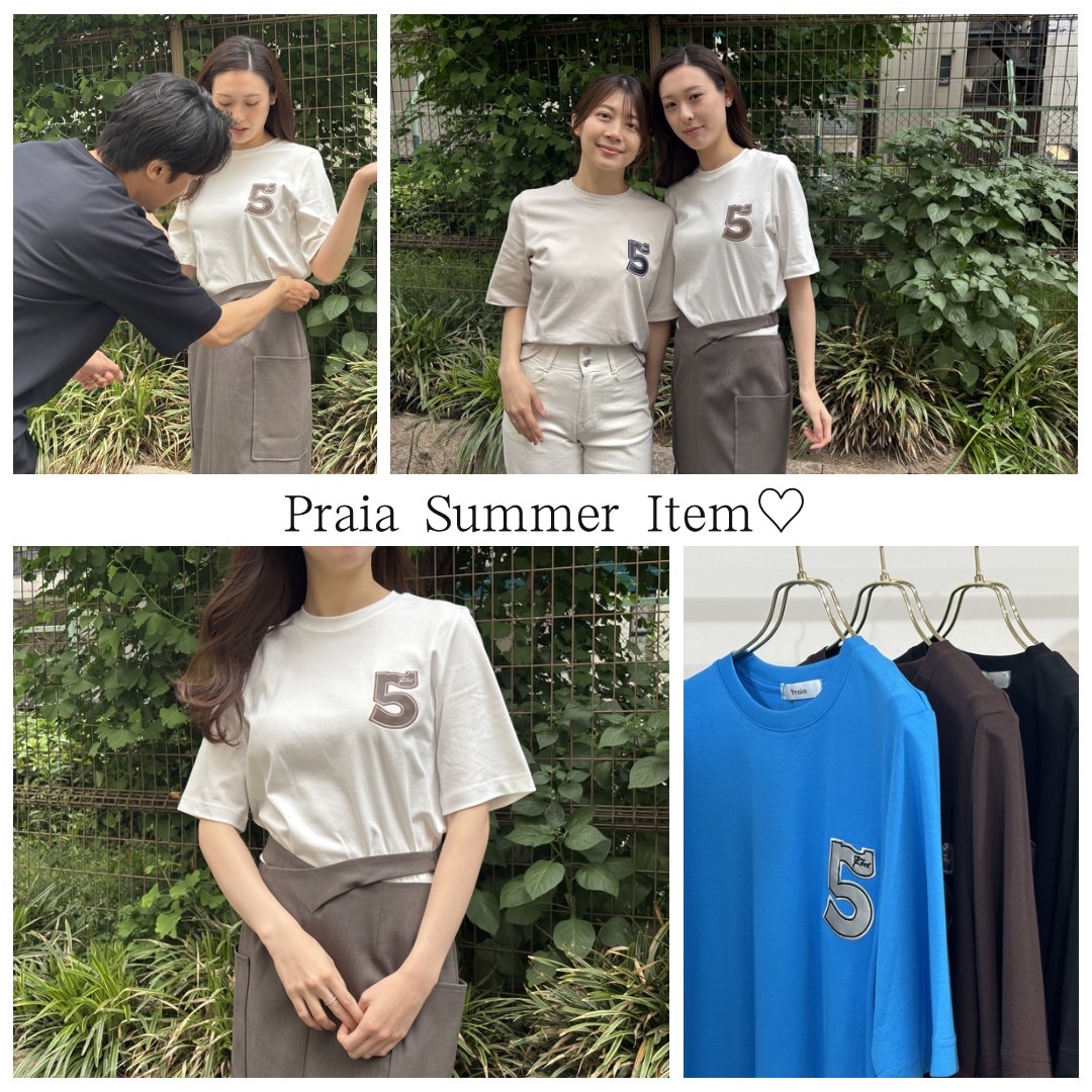 【夏新作】胸元の「5」にきゅん♡カジュアルすぎない大人の主役級Tシャツ✨