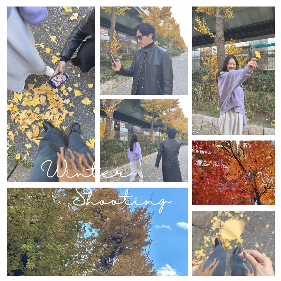 季節を感じながらの撮影でした^ ^