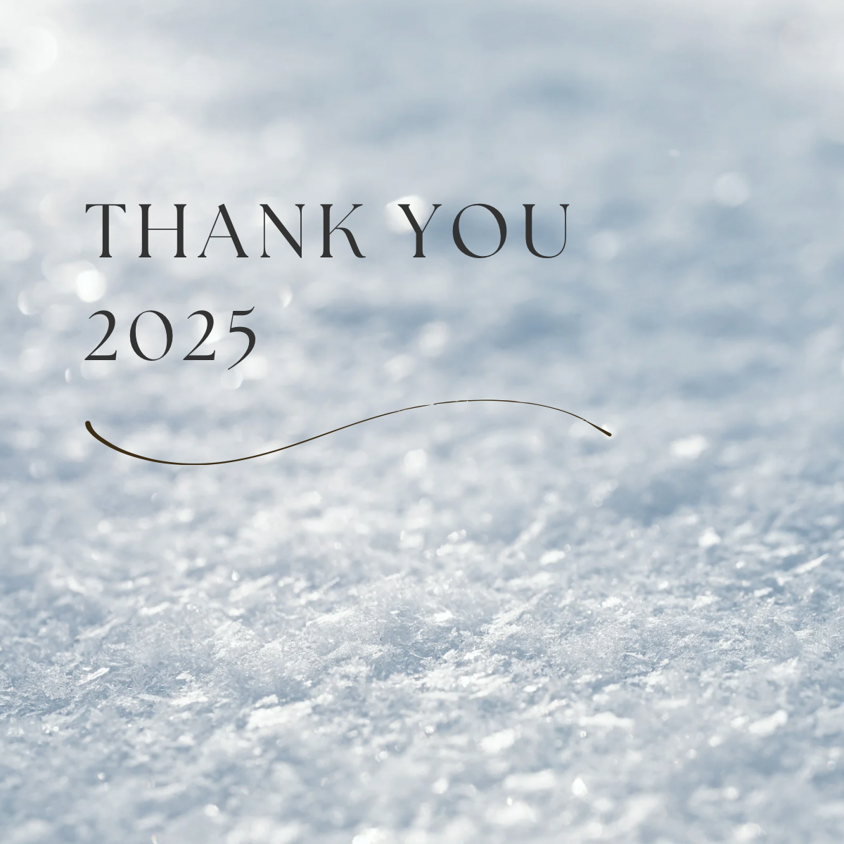 【年末のご挨拶】2025年の感謝を込めて♡
