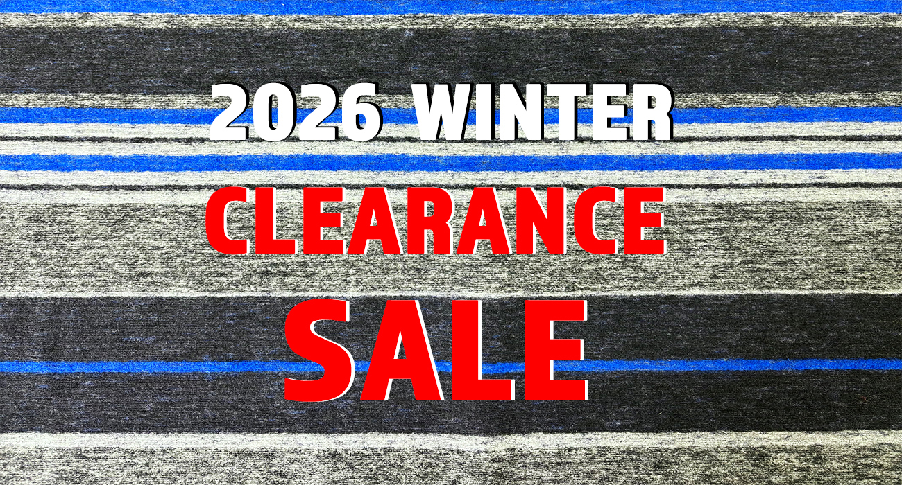 冬のクリアランスセールスタート！
