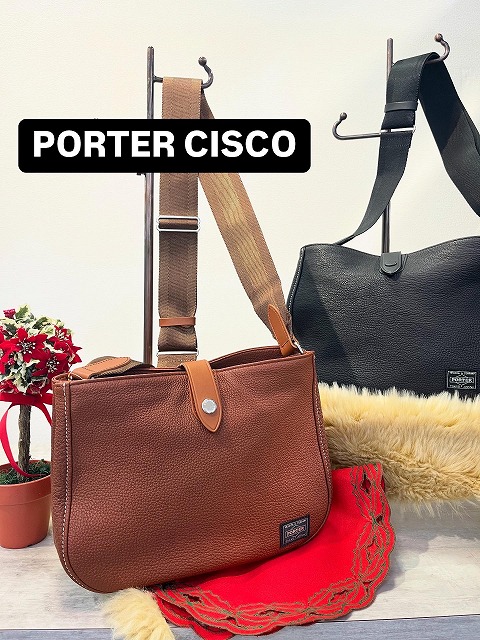 ✨革なのに、驚くほど軽い。PORTERの上質レザーバッグ✨