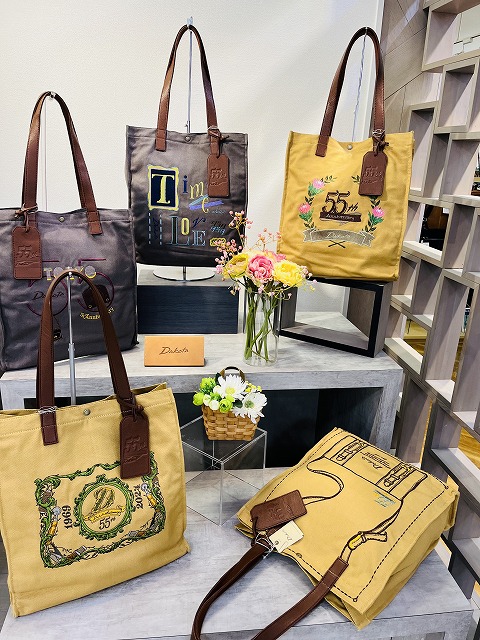ダコタ55周年記念🌟こだわりの刺繍トート