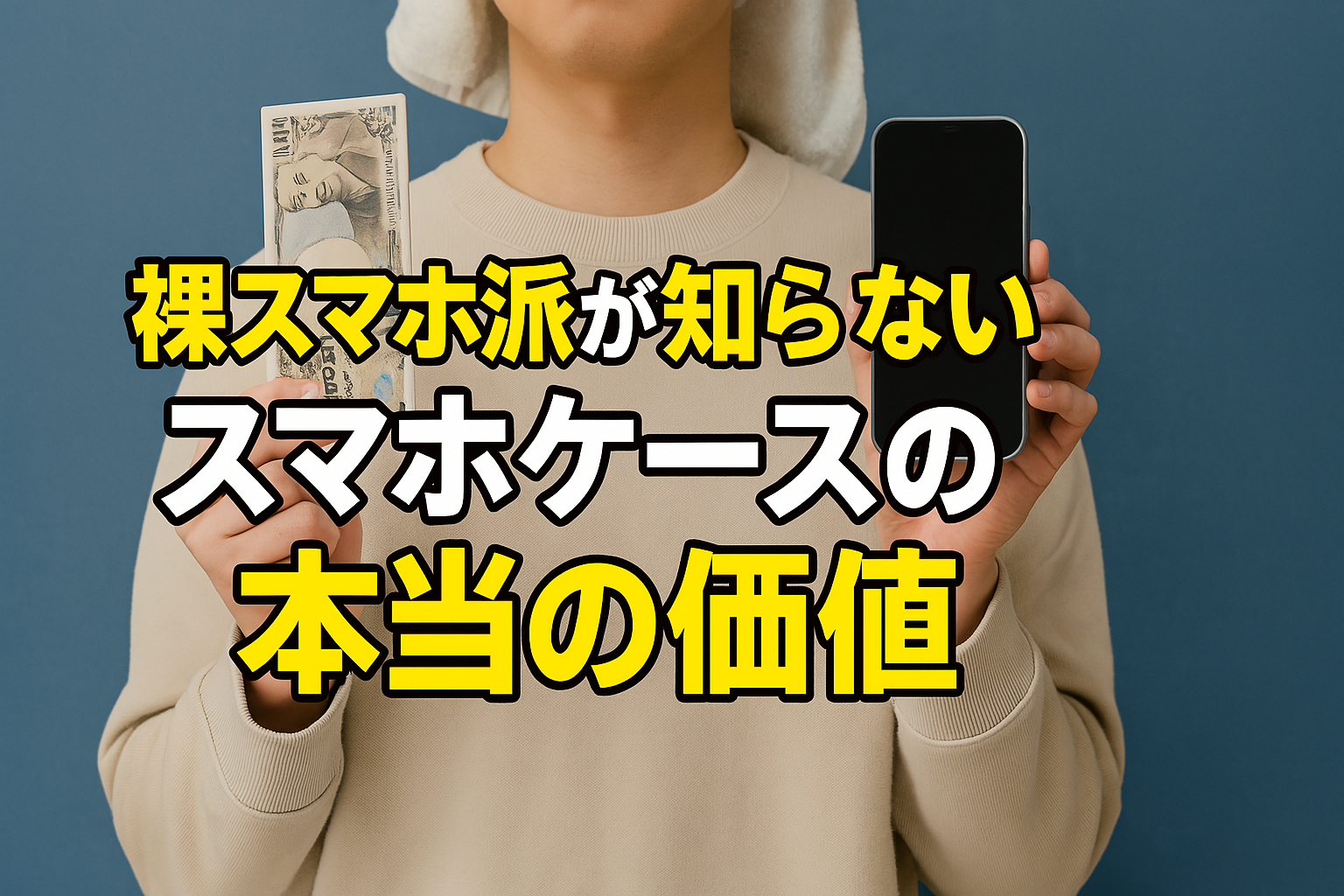裸スマホ派に伝えたい！スマホケースの本当の価値📱