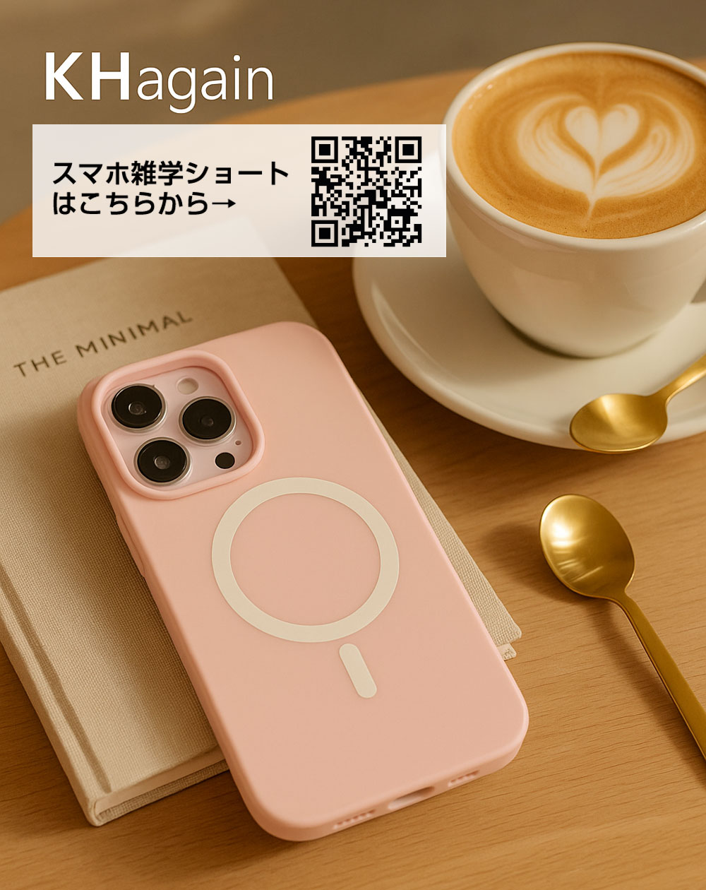 周りと差がつく♡個性を引き出すおしゃれiPhoneケースならKHagain💎(MagSafe対応）