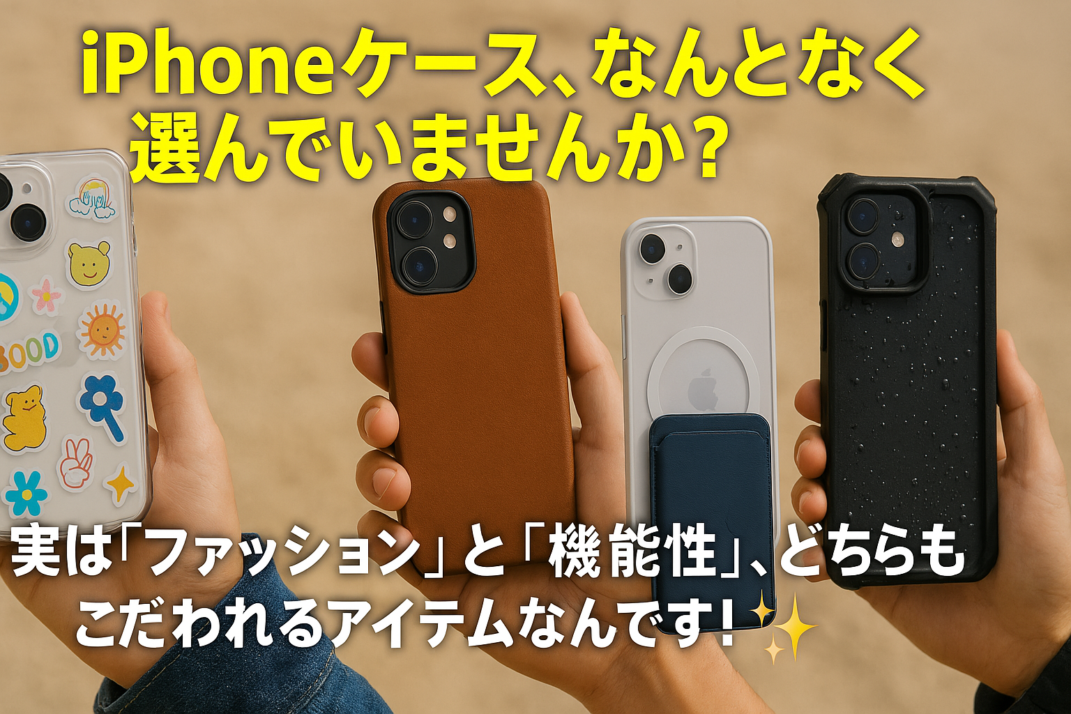 iPhoneケース、なんとなく選んでいませんか？📱