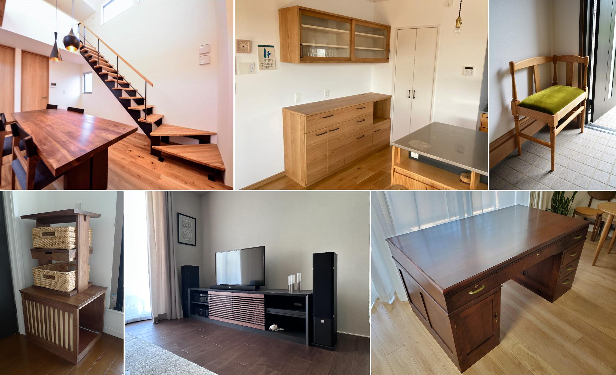 小田急江ノ島線中央林間駅(大和市)近隣の家具・建具のオーダーメイド・リメイクおすすめ工房のご紹介