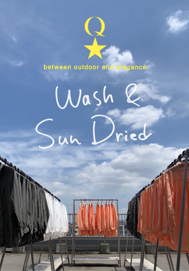 Wash & Sun Dried