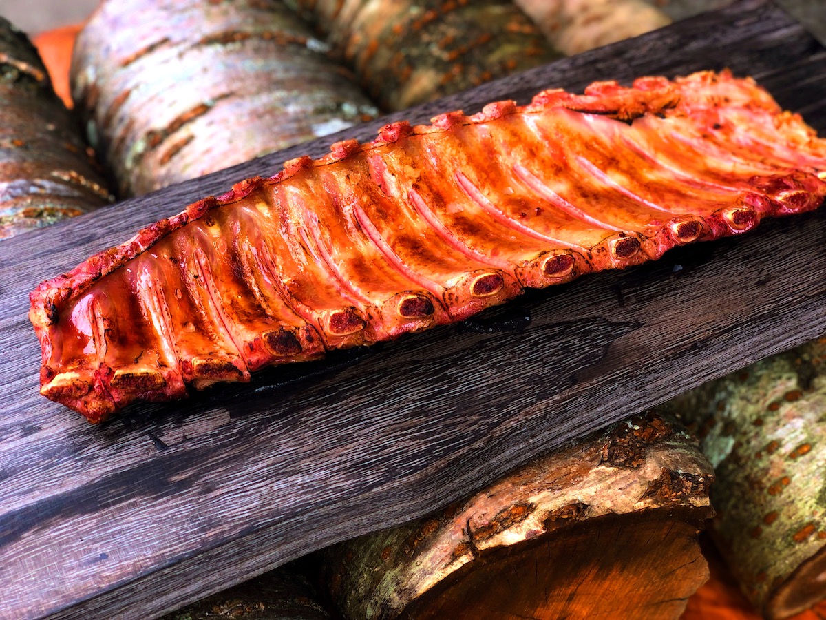 BBQ好きのお肉屋さんが本気で作ったバックリブスモーク