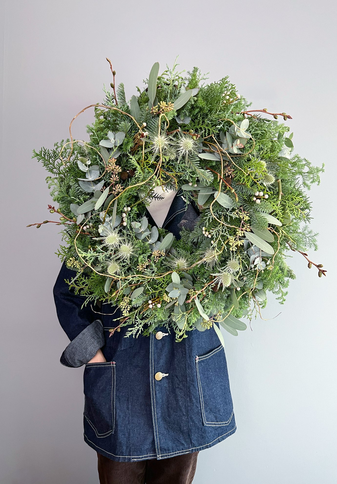 クリスマスリース販売中！