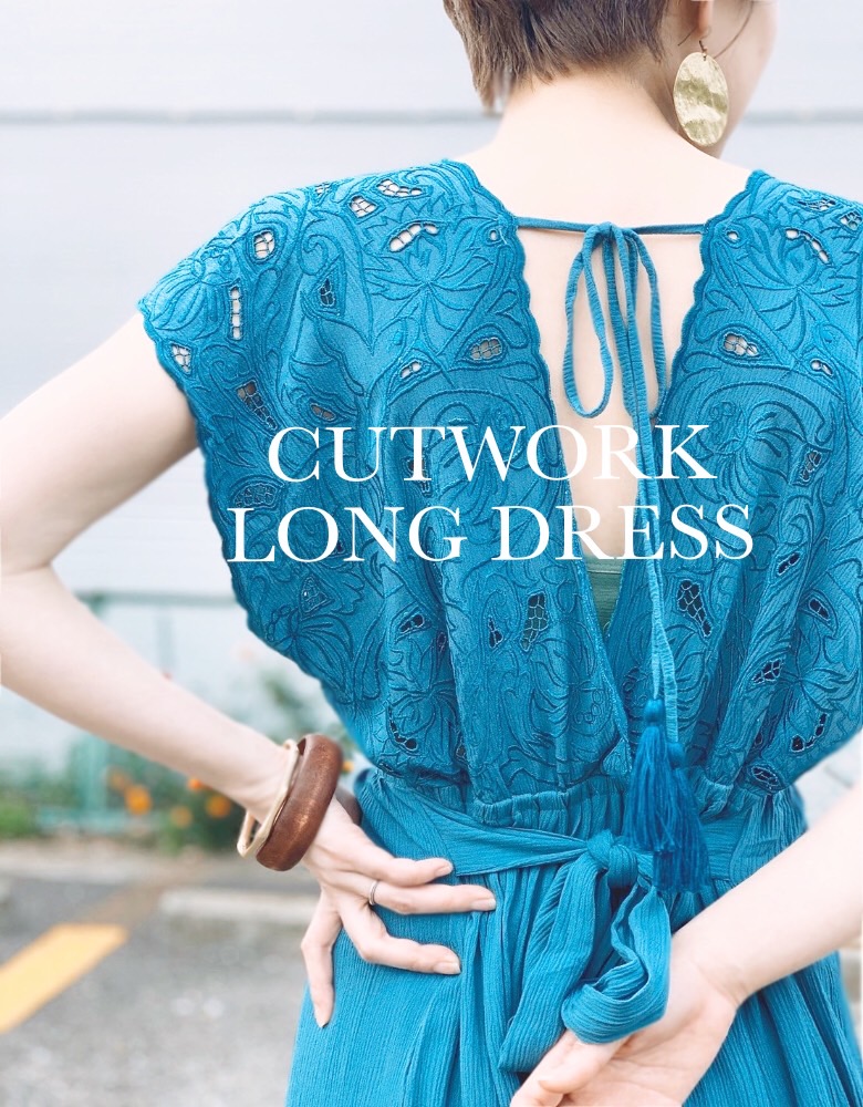 Dazzle【Cutwork Long dress】