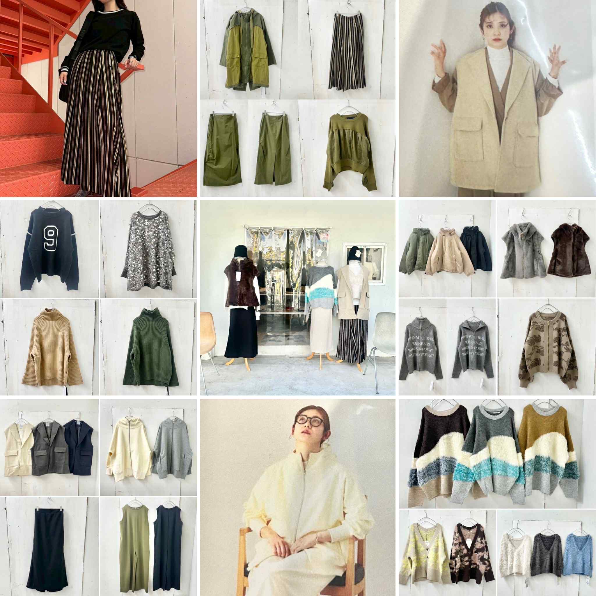 冬アイテム、色々新作入荷シマシタ♪【STRIPE BALLOON】です