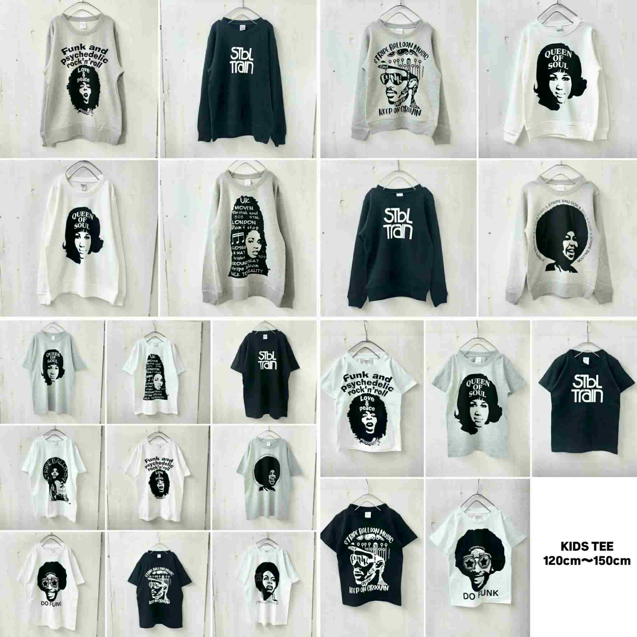 STRIPE BALLOONオリジナル トレーナー＆TEE入荷です♪