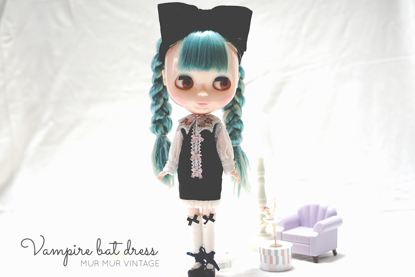 Vampire Bat dress set