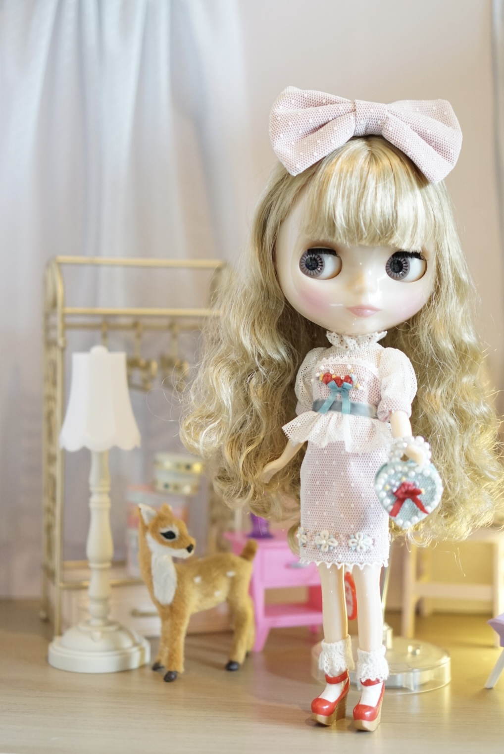 tull vintage like dress set