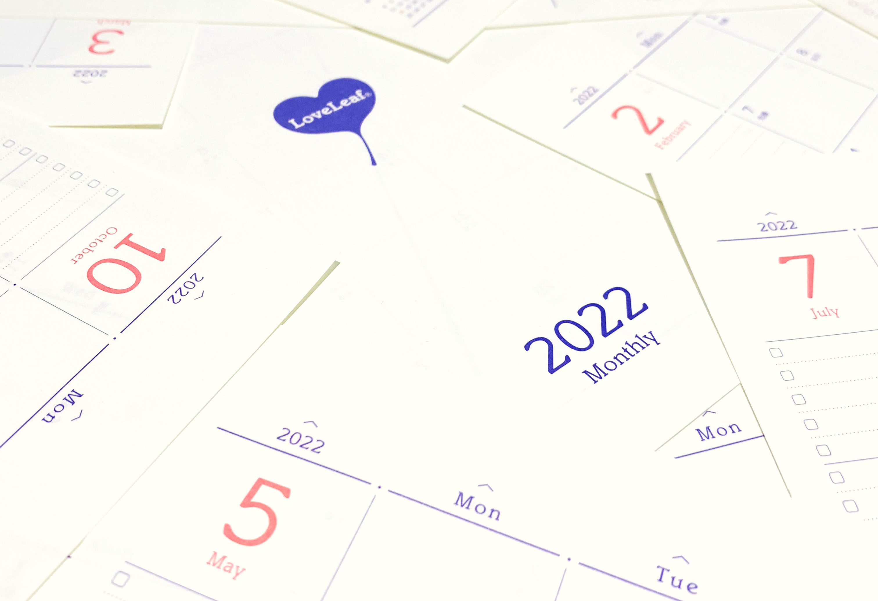 Loveleaf Shop ハート穴とlove罫線リフィルのラブリーフ