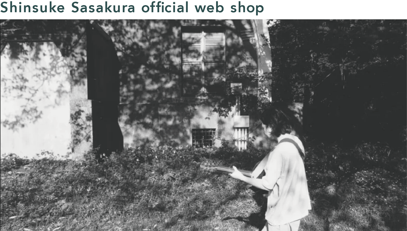Shinsuke Sasakura official web shop