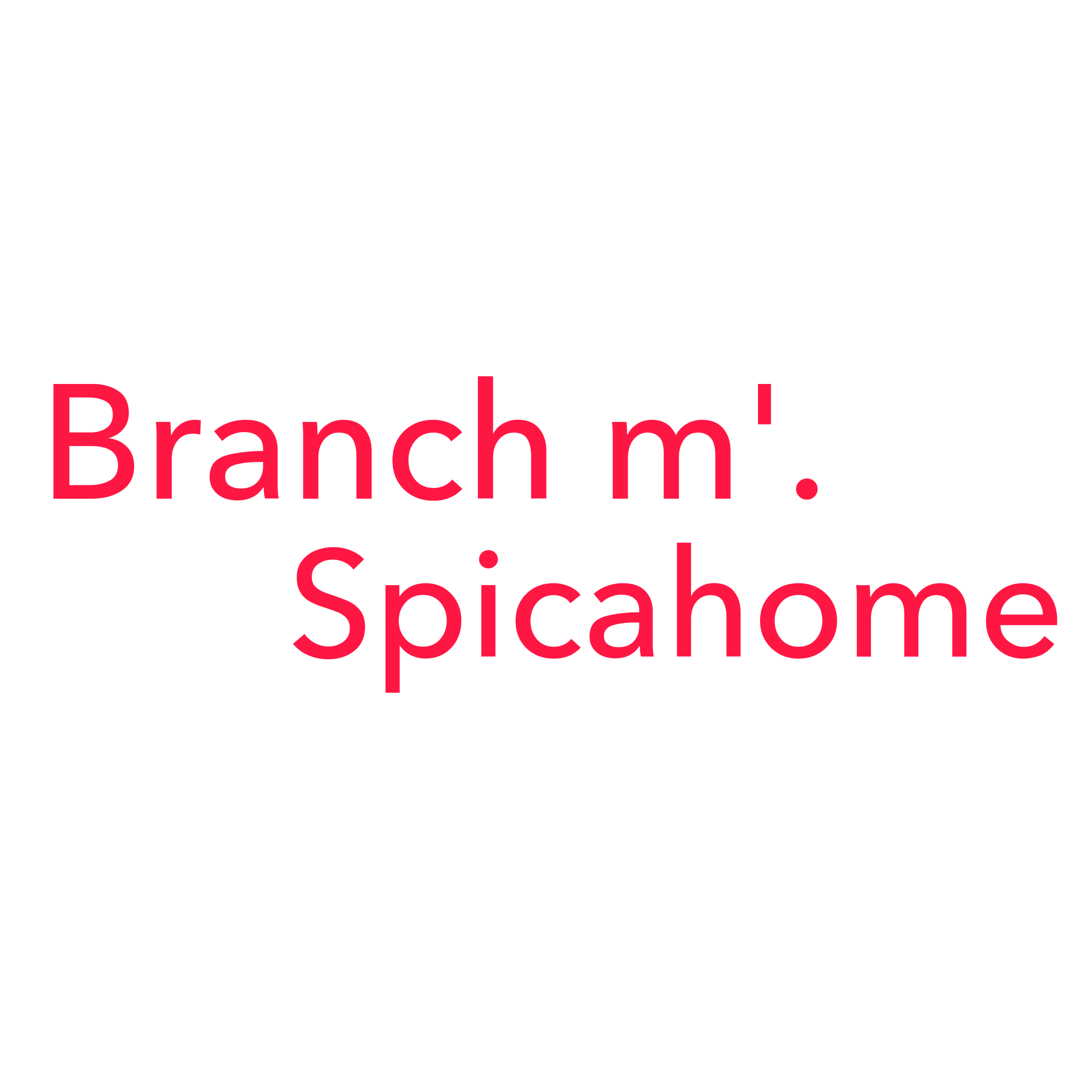 Branch m '. Spicahome