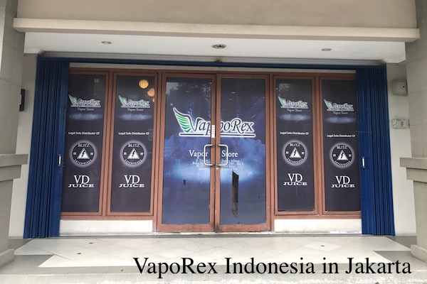 インドネシアの首都ジャカルタにあるVape Shop「VapoRex」からRex Juiceは生まれた
